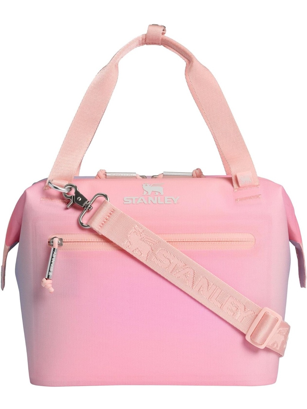 New Stanley Sunset Spiral Pink Blue Mini Julienne Lunch Box Soft Cooler Bag